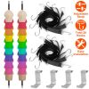 2Pcs Cap Rack Holder Over The Door Hanging Hat Organizer Multifunctional Door Closet Cap Hangerôorage Collection For Baseball Cap Backpack Umbrella