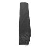 210D Waterproof Parasol Cover Fit 9-11 Feet Anti-UV Dustproof Patio Umbrella Protector Oxford for Garden Beach