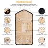 Travel Jewelry Organizer Case Foldable Jewelry Roll Storage Bag for Journey-Rings Necklaces Earrings Bracelets