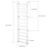 36 Pairs Over-The-Door Shoe Rack 12 Layers Wall Hanging Closet Shoe Organizer Storage Stand