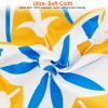 4 Packs Throw Pillow Covers Set Square Decorative Cushion Case 18x18in for Patio Furniture Couch Garden