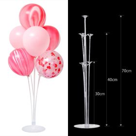 1Set 7 Tubes Balloon Stand Ballon Holder Column Confetti Ballons Baby Shower Birthday Party Wedding Xmas Decoration Supplies
