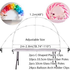 Table Balloon Arch Set Ballon Column Stand for Wedding Birthday Party Decorations Kids Balloons Accessories Ball