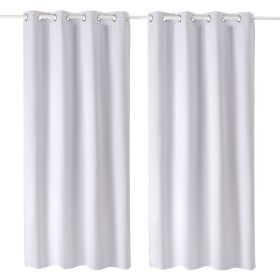 Blackout Curtains 84 Inch Length 2 Panels Set 52 Inch Wide Each for Bedroom