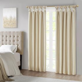 Twist Tab Total Blackout Window Curtain Panel(Only 1 Pc Panel)