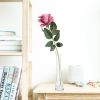 10 Pcs Artificial Rose Simulation Fake Flowers(Rouge)