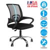 Ergonomic Office Chair Breathable Mesh Computer Chair 360wivel with Adjustable Lumbar Support Armrest