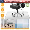 368 48hair Desk Mat Floor Carpet PVC Protector Mat Home Office Hard Wood Floor Use