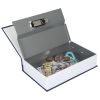 Portable Book Safe with 3-Digit Combination Lock Diversion Safe Money Jewelry Storage Box