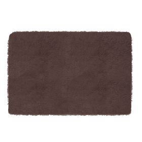 Fluffy Bedroom Rug 48 2.6nti-Skid Shaggy Area Rug Decorative Floor Carpet Mat for Nursery Bedroom Living Room (Option: RugFloorMatBrownRugFloorMatBrown)