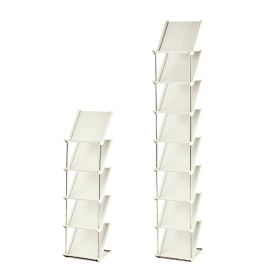 8 Tier Vertical Shoe Rack Narrow Free Standing Storage Organizer for Entryway Space-Saving Stackable Shoe Holder Corner Shoe Tower For Entryway Bedroo (Option: ShoeRackBeigeShoeRackBeige8Tier)