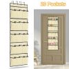 Over the Door Shoes Rack 20-Pocket Organizer 5-Layer Hanging Storage Shelf for Kids Shoes Closet Cabinet Slippers Small Toys