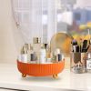 Rotating Makeup Organizer 360pinning Perfume Cosmetic Storage Tray 22LBS Load Countertop Seasoning Container for Lotion Lipstick