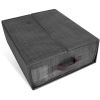 4Pcs Bed Sheet Set Organizers Foldable Bedsheets Storage Bins For Clothing Duvet Cover Pillowcase King Queen Bedsheet Closet Bedding Container With La