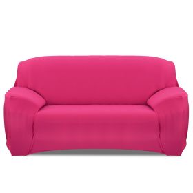 Sofa Cover Printed Stretch Sofa Furniture Cover Soft Sofa Slipcover Polyester Furniture Protector Cover (Option: SofaCoverRoseRedSofaCoverRoseRed3S)