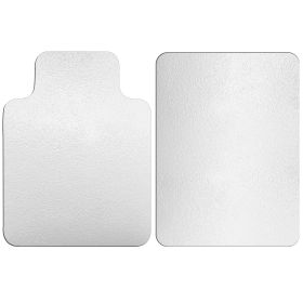 368 48hair Desk Mat Floor Carpet PVC Protector Mat Home Office Hard Wood Floor Use (Option: OfficeMatTShapeOfficeMatTShape)