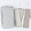 Over Door Hanging Organizer 4 Pockets Wall Mount Closet Storage Organizer Multifunctional Hanging Shelves For Clothing Office Supplies File Folders