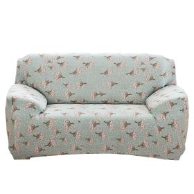 Sofa Cover Printed Stretch Sofa Furniture Cover Soft Sofa Slipcover Polyester Furniture Protector Cover (Option: SofaCoverHyacinthSofaCoverHyacinth3S)