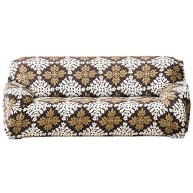 Sofa Cover Printed Stretch Sofa Furniture Cover Soft Sofa Slipcover Polyester Furniture Protector Cover (Option: SofaCoverBaroqueSofaCoverBaroque3S)