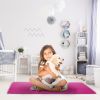 Fluffy Bedroom Rug 48 2.6nti-Skid Shaggy Area Rug Decorative Floor Carpet Mat for Nursery Bedroom Living Room