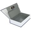 Portable Book Safe with 3-Digit Combination Lock Diversion Safe Money Jewelry Storage Box