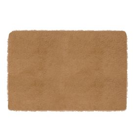 Fluffy Bedroom Rug 48 2.6nti-Skid Shaggy Area Rug Decorative Floor Carpet Mat for Nursery Bedroom Living Room (Option: RugFloorMatCoffeeRugFloorMatCoffee)