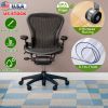 368 48hair Desk Mat Floor Carpet PVC Protector Mat Home Office Hard Wood Floor Use