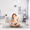 Fluffy Bedroom Rug 48 2.6nti-Skid Shaggy Area Rug Decorative Floor Carpet Mat for Nursery Bedroom Living Room
