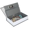 Portable Book Safe with 3-Digit Combination Lock Diversion Safe Money Jewelry Storage Box