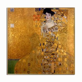 Abstract Gustav Klimt Tear Oil Painting On Canvas Famous Posters And Prints Wall Art Picture For Living Room Home Design No Frame (size: 120x120cm)