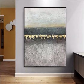 Handmade Top Selling Abstract Oil Painting Wall Art Modern Minimalist Bright Color Texture Picture Canvas Home Decoration For Living Room No Fram (size: 90x120cm)