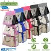 Hanging Handbag Organizer w/ 6 Pockets Closet Purse Storage Shelves Holder Hanging Shelf Bag