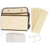 Over Door Hanging Organizer 4 Pockets Wall Mount Closet Storage Organizer Multifunctional Hanging Shelves For Clothing Office Supplies File Folders