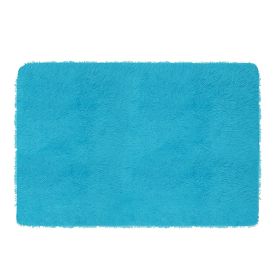 Fluffy Bedroom Rug 48 2.6nti-Skid Shaggy Area Rug Decorative Floor Carpet Mat for Nursery Bedroom Living Room (Option: RugFloorMatBlueRugFloorMatBlue)